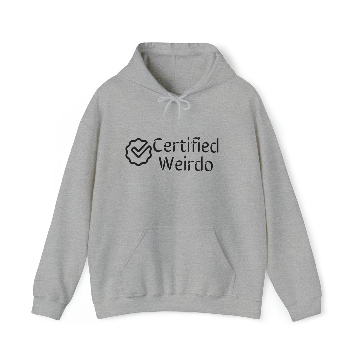 Certified Weirdo Hoodie | Unisex Heavy Blend™ Hooded Sweatshirt