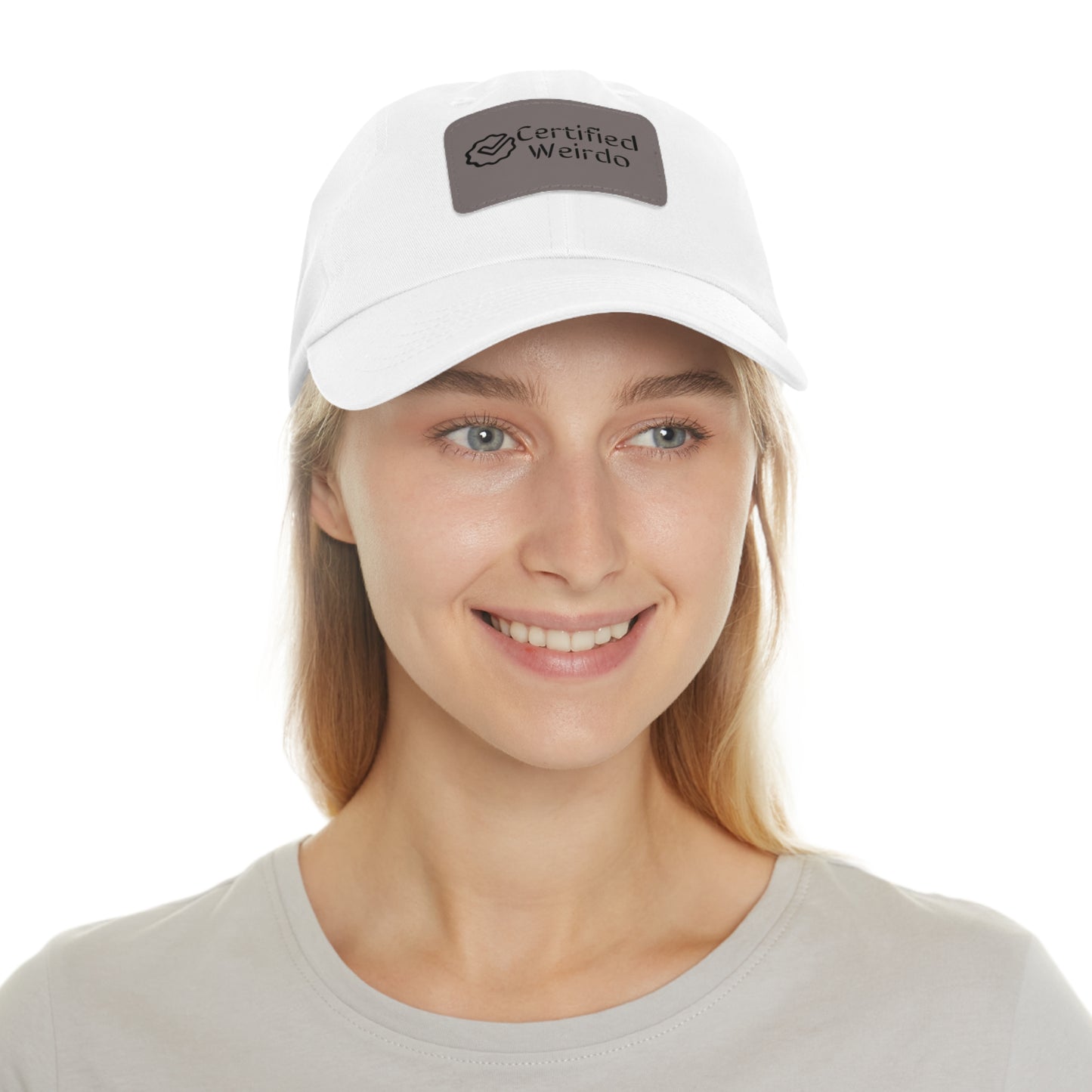 Certified Weirdo Hat with Leather Patch (Rectangle)