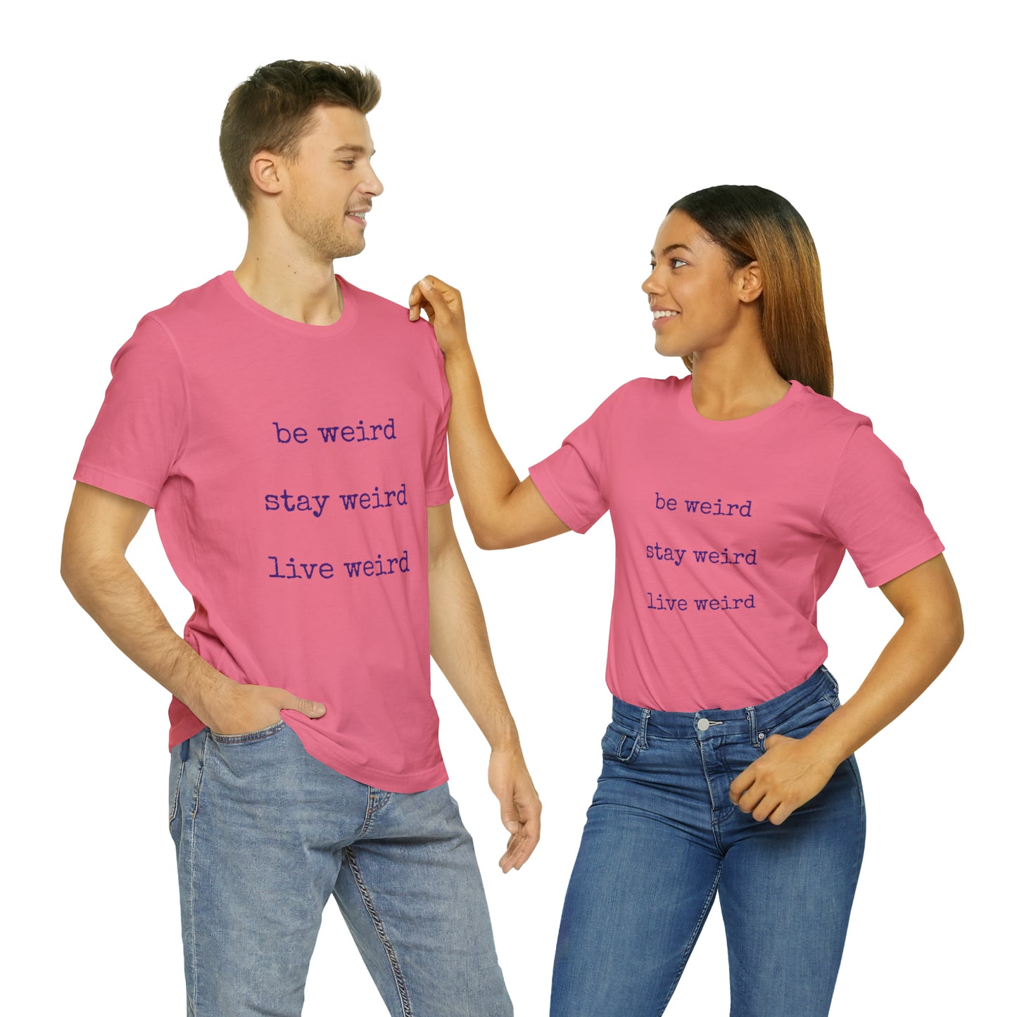 Live Weird Tee | Unisex Jersey Short Sleeve Tee