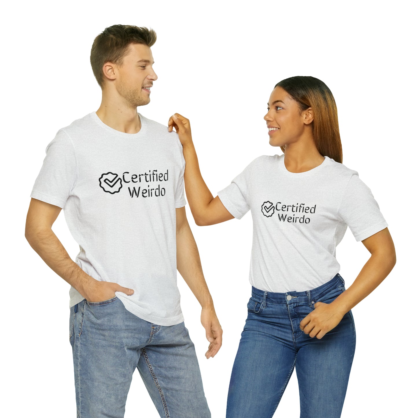Certified Weirdo Tee | Unisex Jersey Short Sleeve Tee