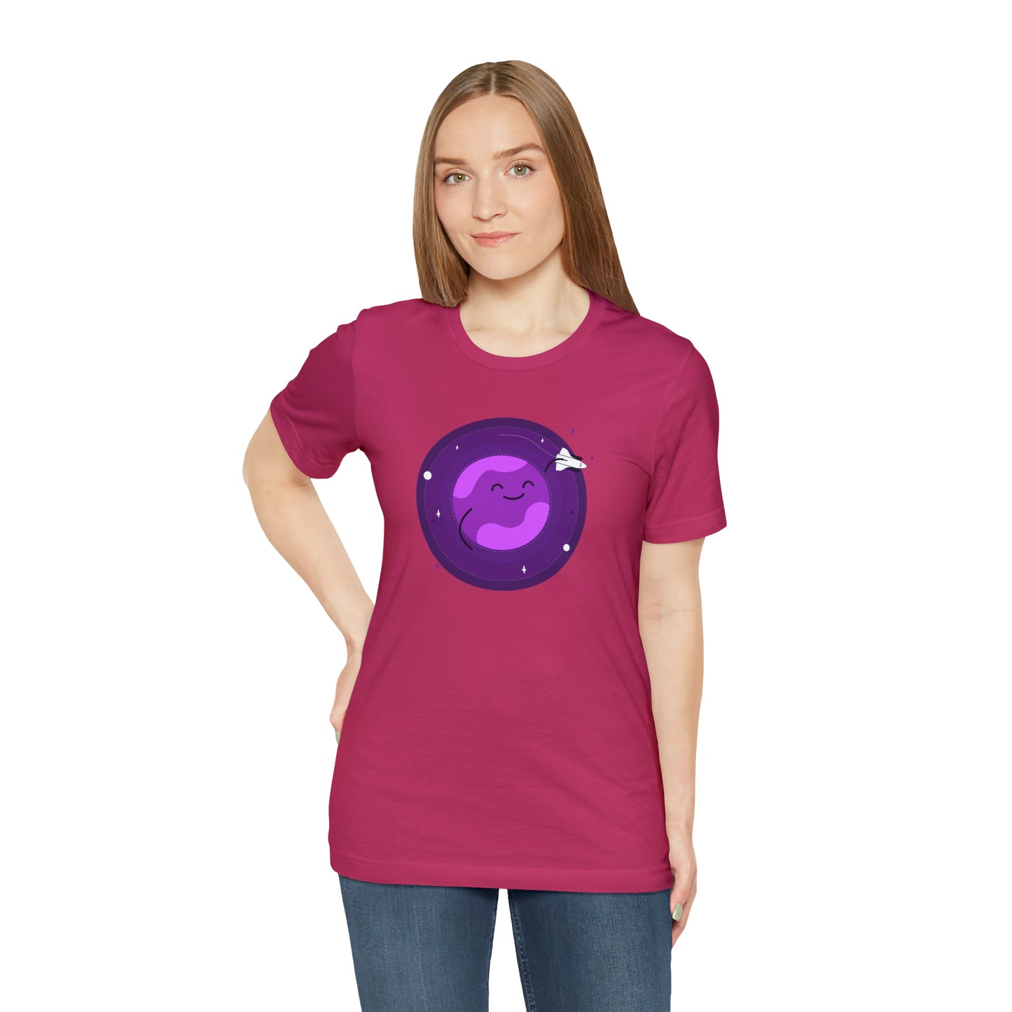 Happy Space | Unisex Jersey Short Sleeve Tee