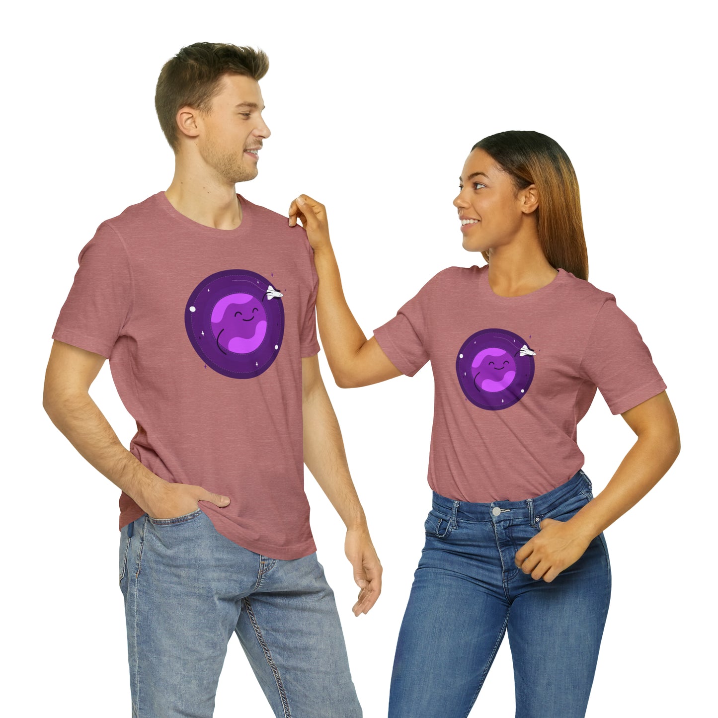 Happy Space | Unisex Jersey Short Sleeve Tee