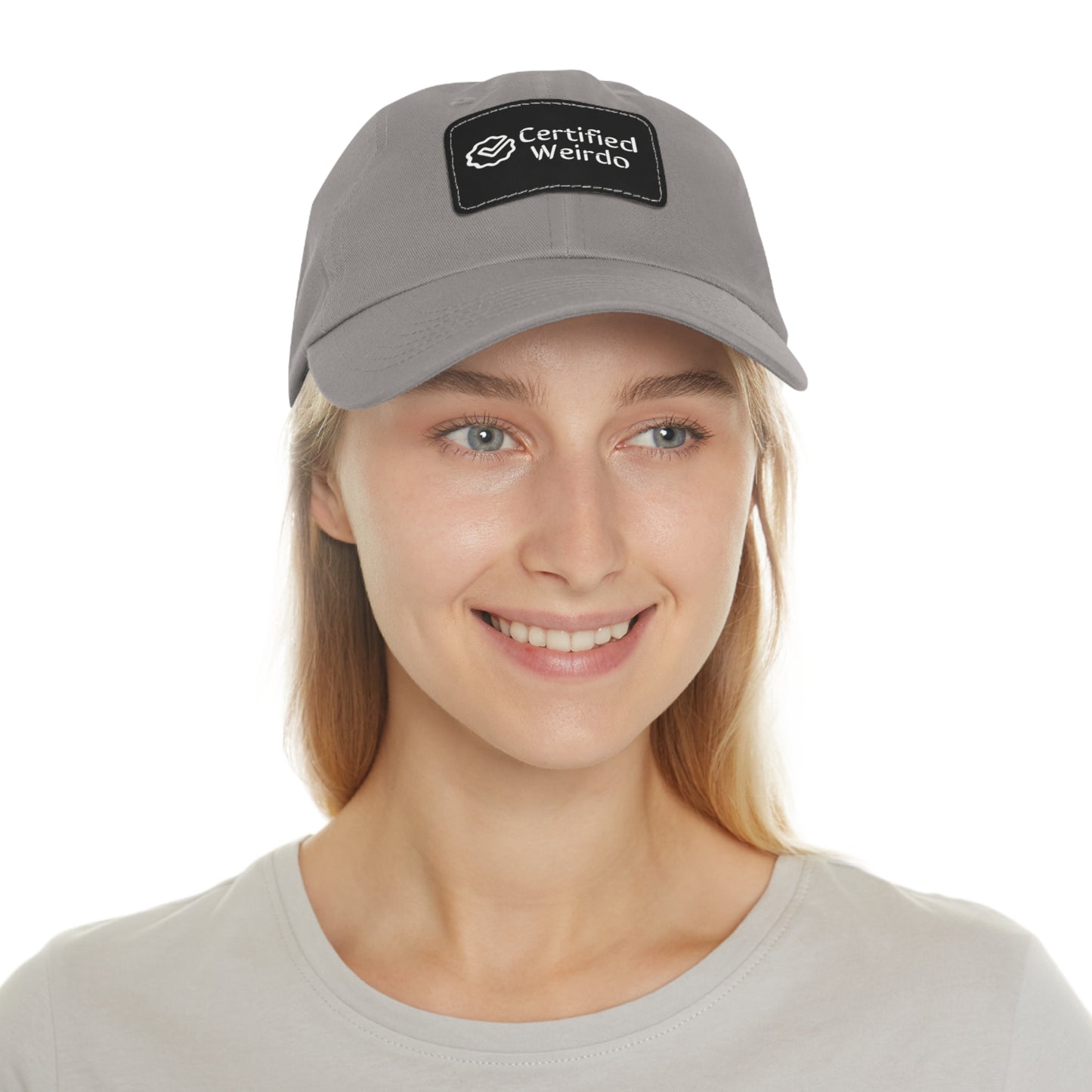 Certified Weirdo Hat with Leather Patch (Rectangle)