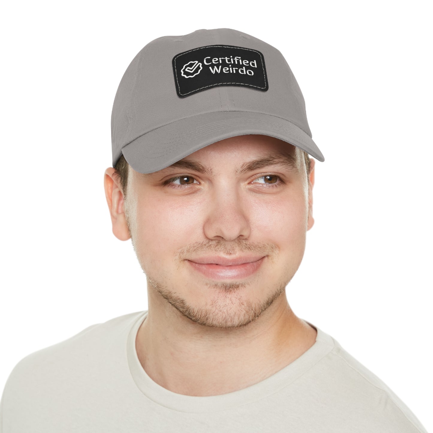 Certified Weirdo Hat with Leather Patch (Rectangle)