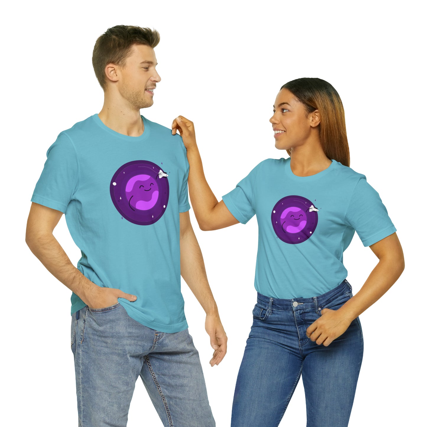 Happy Space | Unisex Jersey Short Sleeve Tee