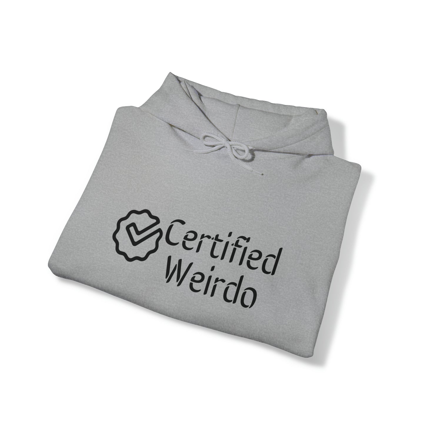 Certified Weirdo Hoodie | Unisex Heavy Blend™ Hooded Sweatshirt