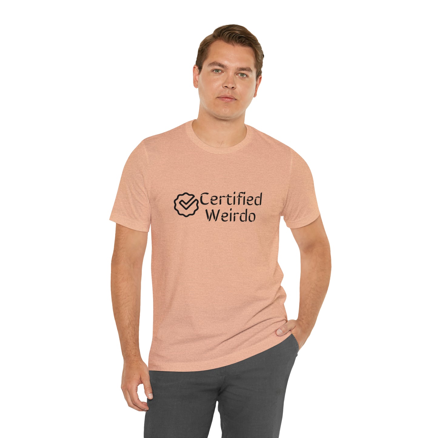 Certified Weirdo Tee | Unisex Jersey Short Sleeve Tee