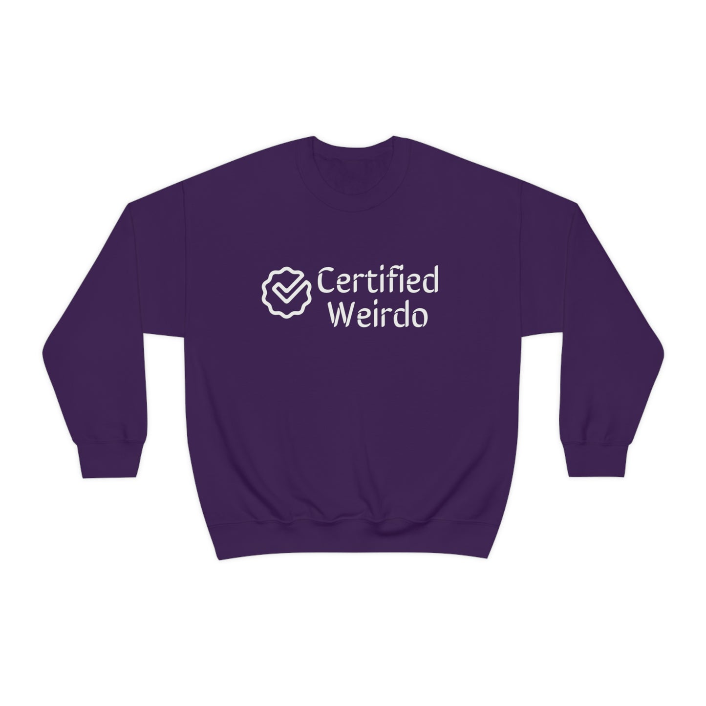 Certified Weirdo Sweatshirt | Unisex Heavy Blend™ Crewneck Sweatshirt