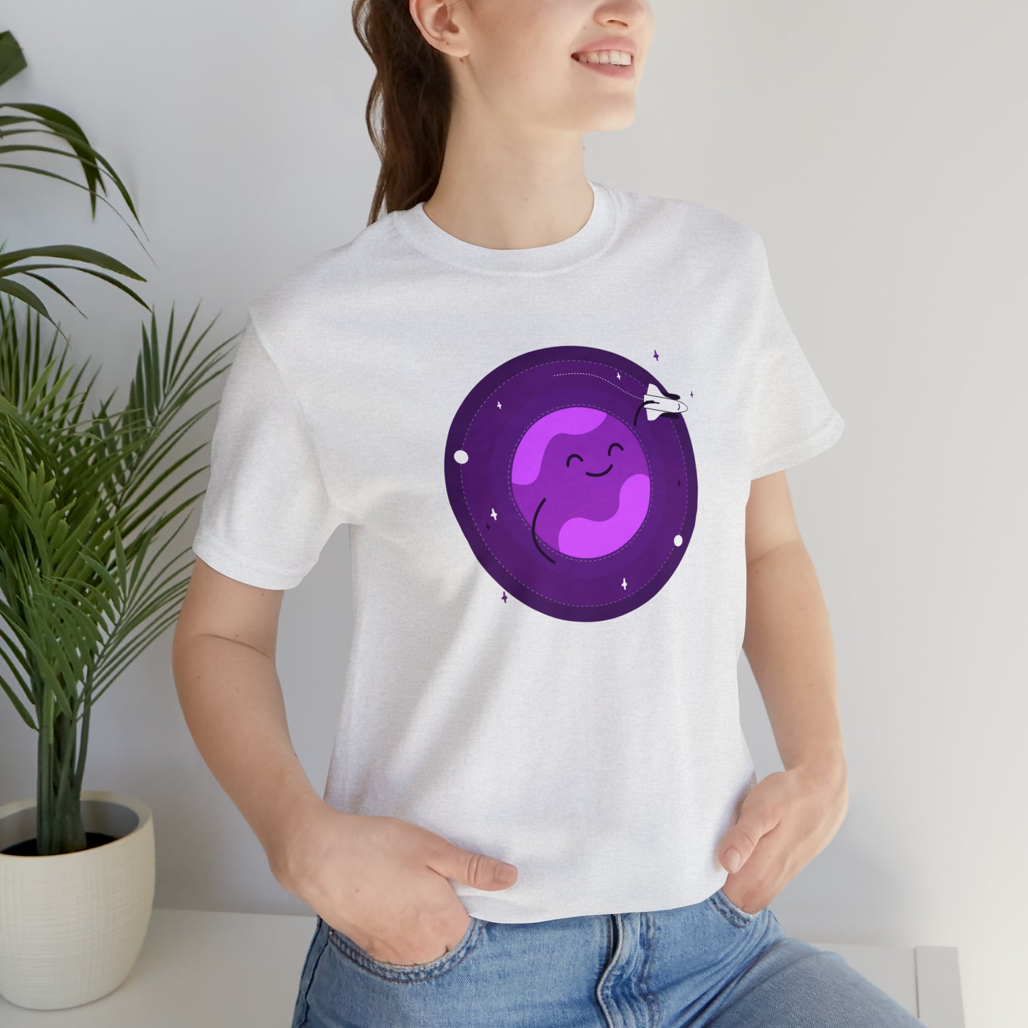 Happy Space | Unisex Jersey Short Sleeve Tee