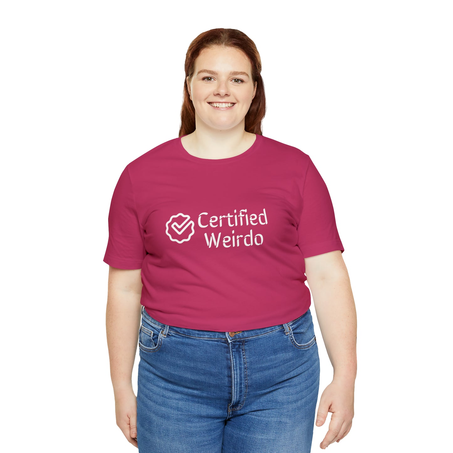 Certified Weirdo Tee | Unisex Jersey Short Sleeve Tee