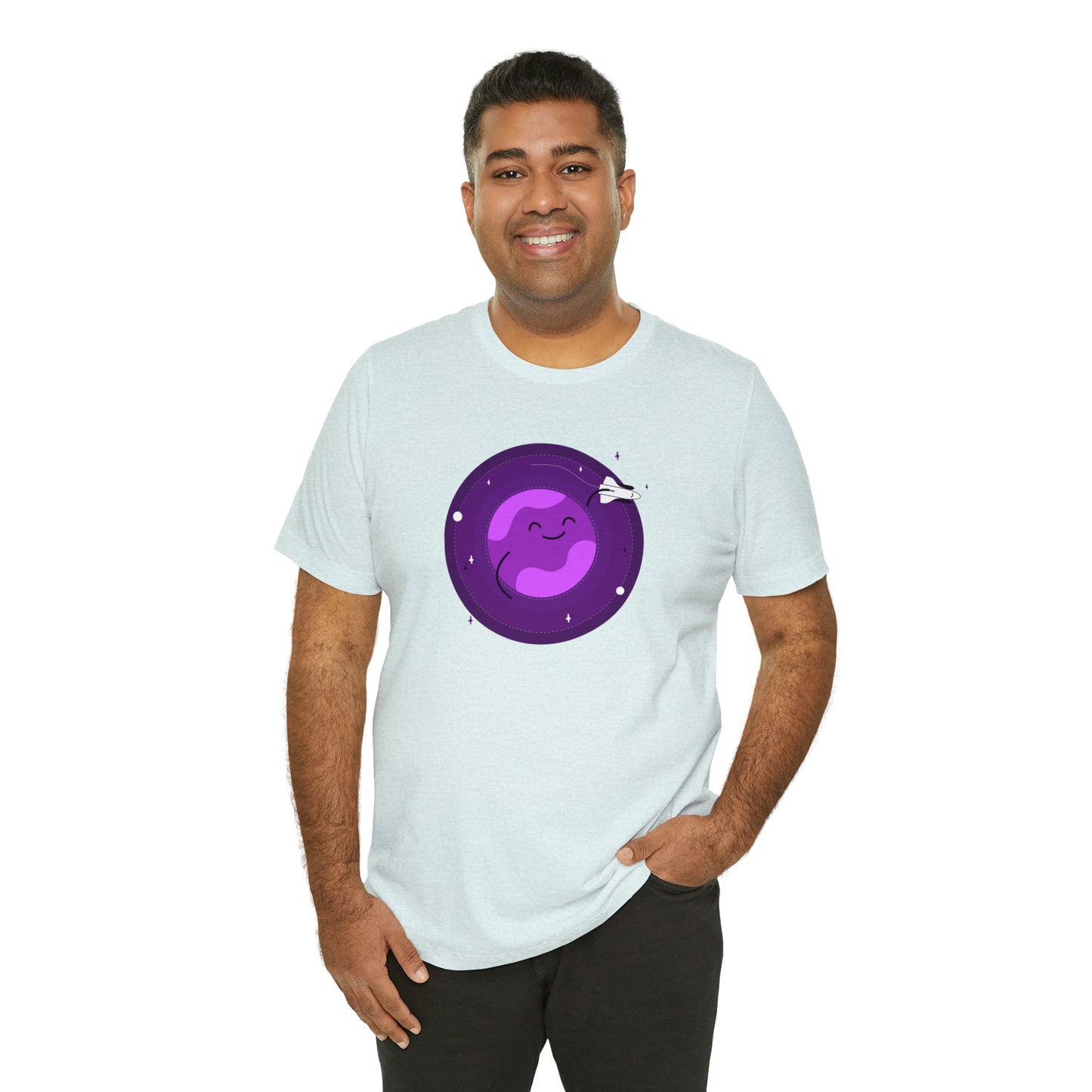 Happy Space | Unisex Jersey Short Sleeve Tee