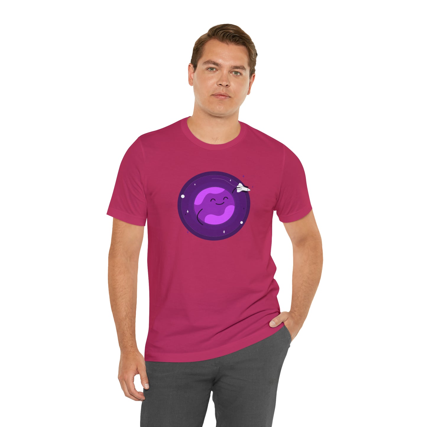 Happy Space | Unisex Jersey Short Sleeve Tee
