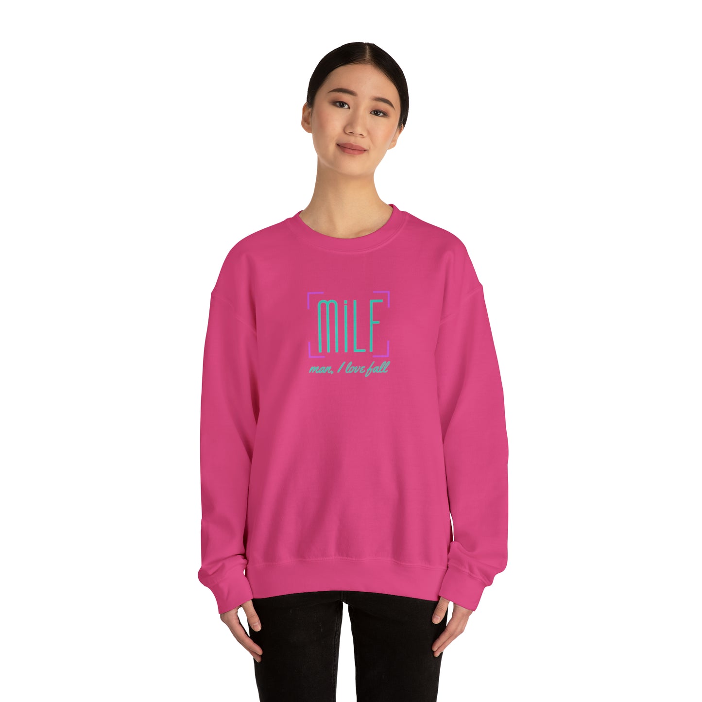 Man, I love fall T-shirt / Sweatshirt | Unisex Heavy Blend™ Crewneck Sweatshirt