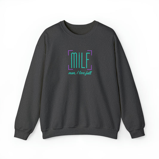 Man, I love fall T-shirt / Sweatshirt | Unisex Heavy Blend™ Crewneck Sweatshirt