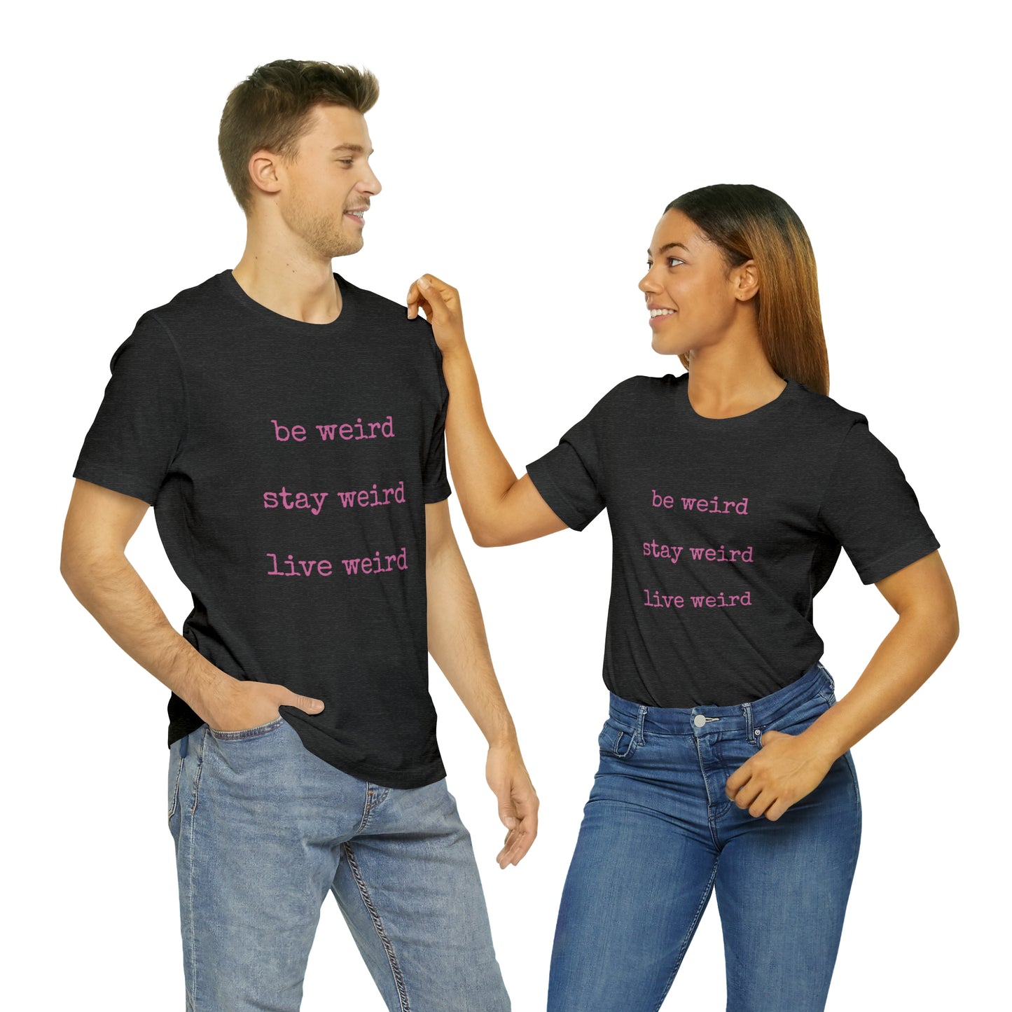 Live Weird Tee | Unisex Jersey Short Sleeve Tee