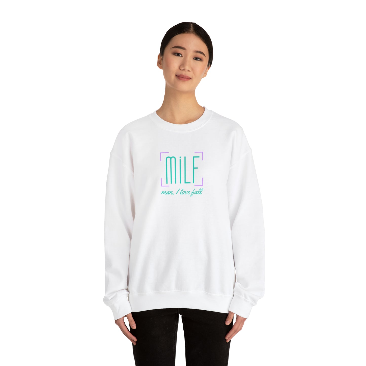 Man, I love fall T-shirt / Sweatshirt | Unisex Heavy Blend™ Crewneck Sweatshirt
