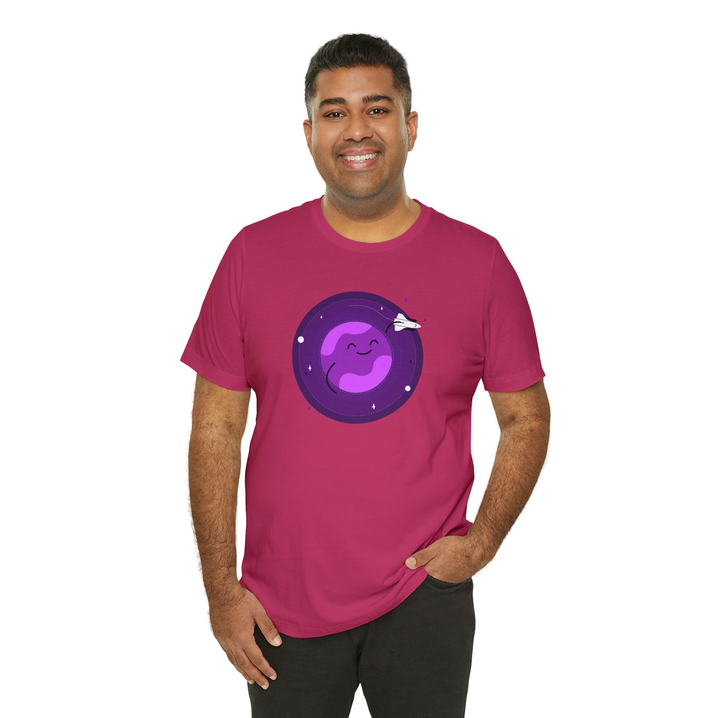 Happy Space | Unisex Jersey Short Sleeve Tee