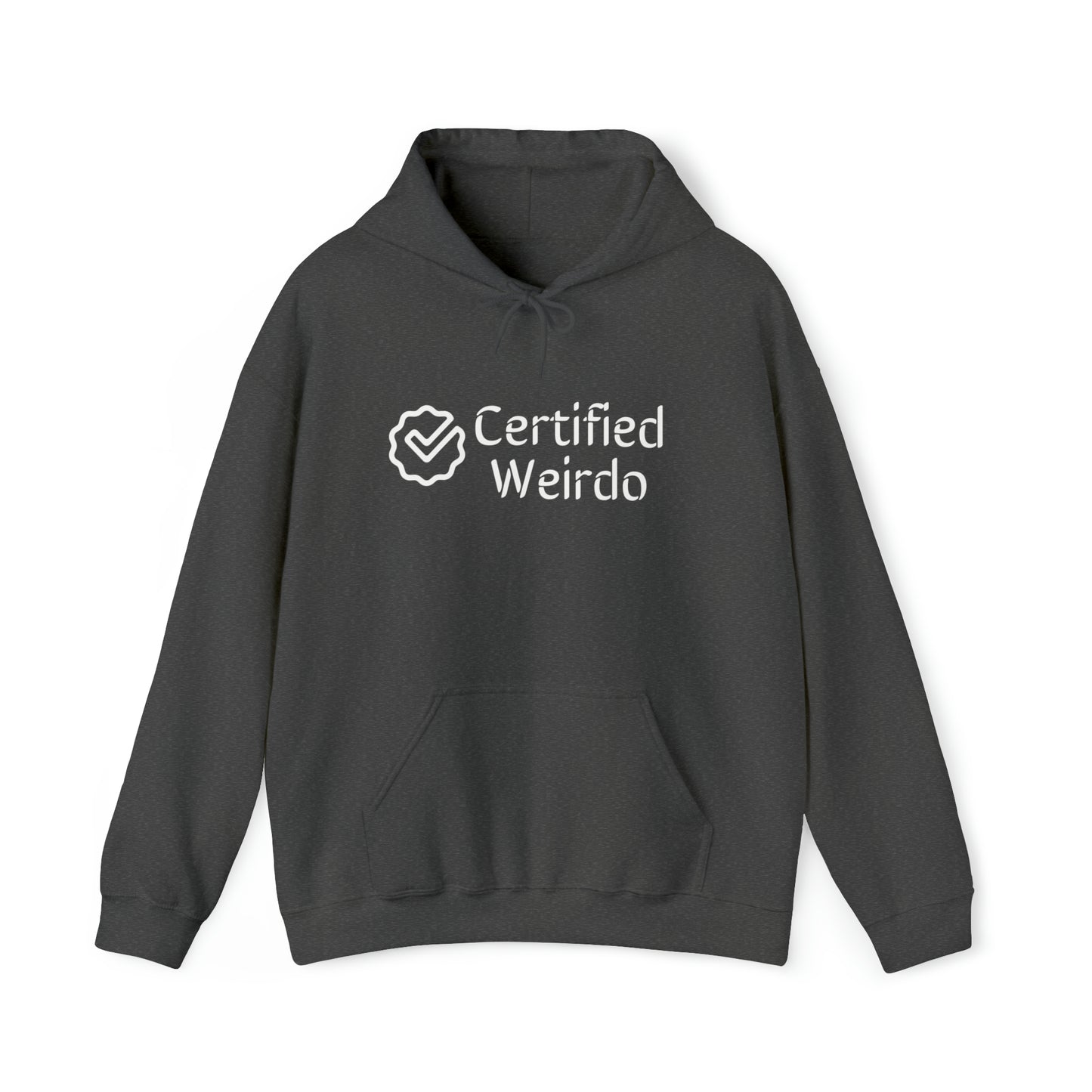 Certified Weirdo Hoodie | Unisex Heavy Blend™ Hooded Sweatshirt