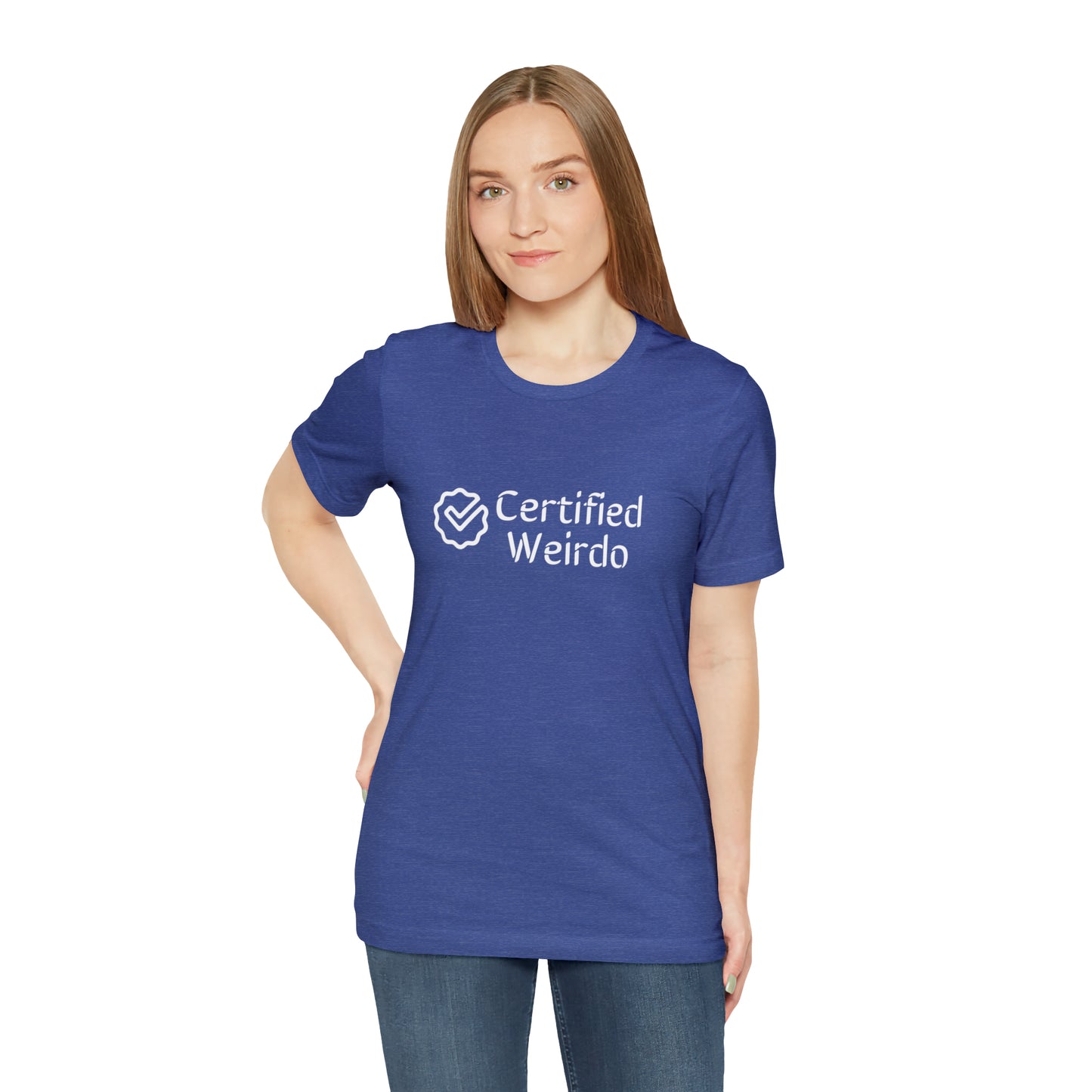Certified Weirdo Tee | Unisex Jersey Short Sleeve Tee