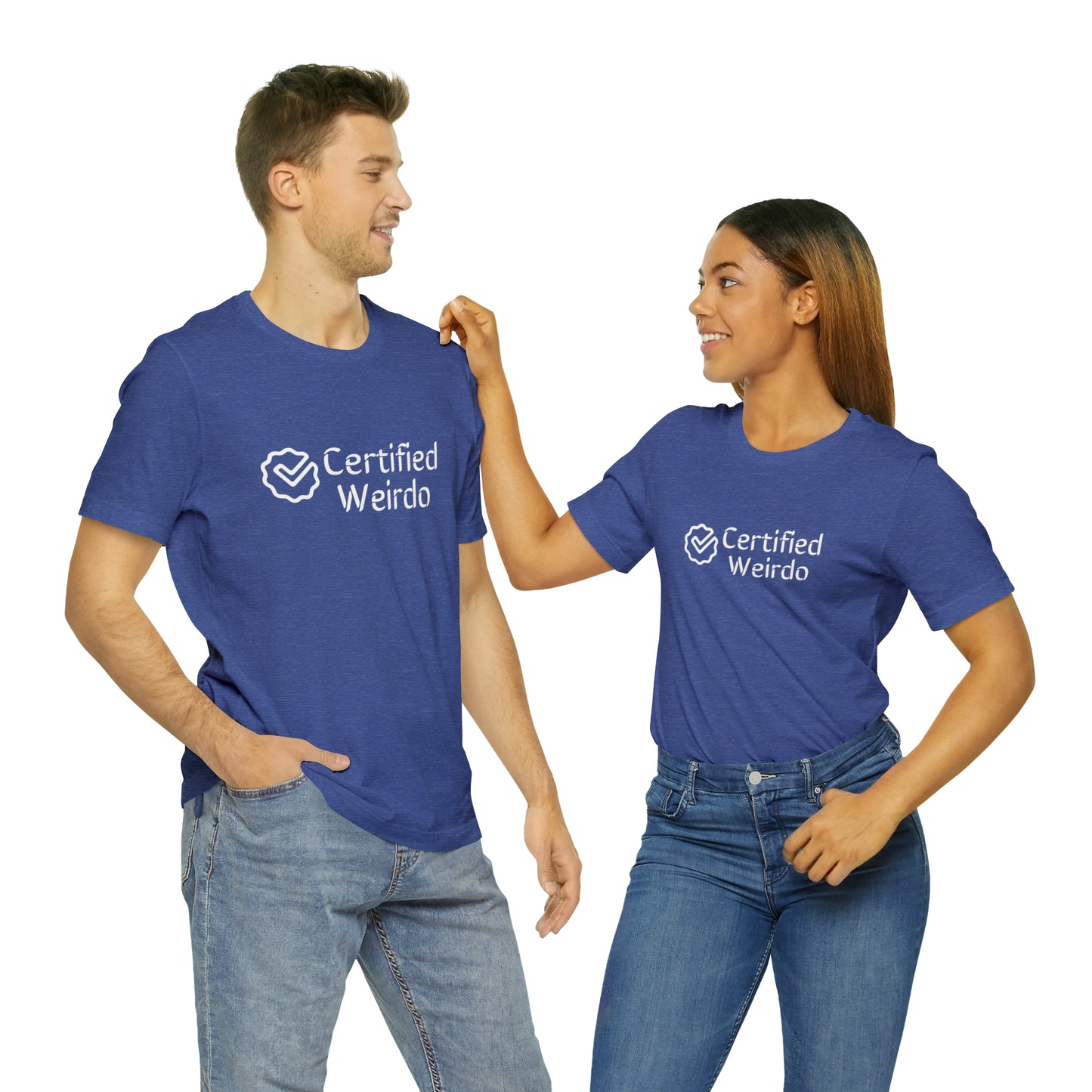 Certified Weirdo Tee | Unisex Jersey Short Sleeve Tee