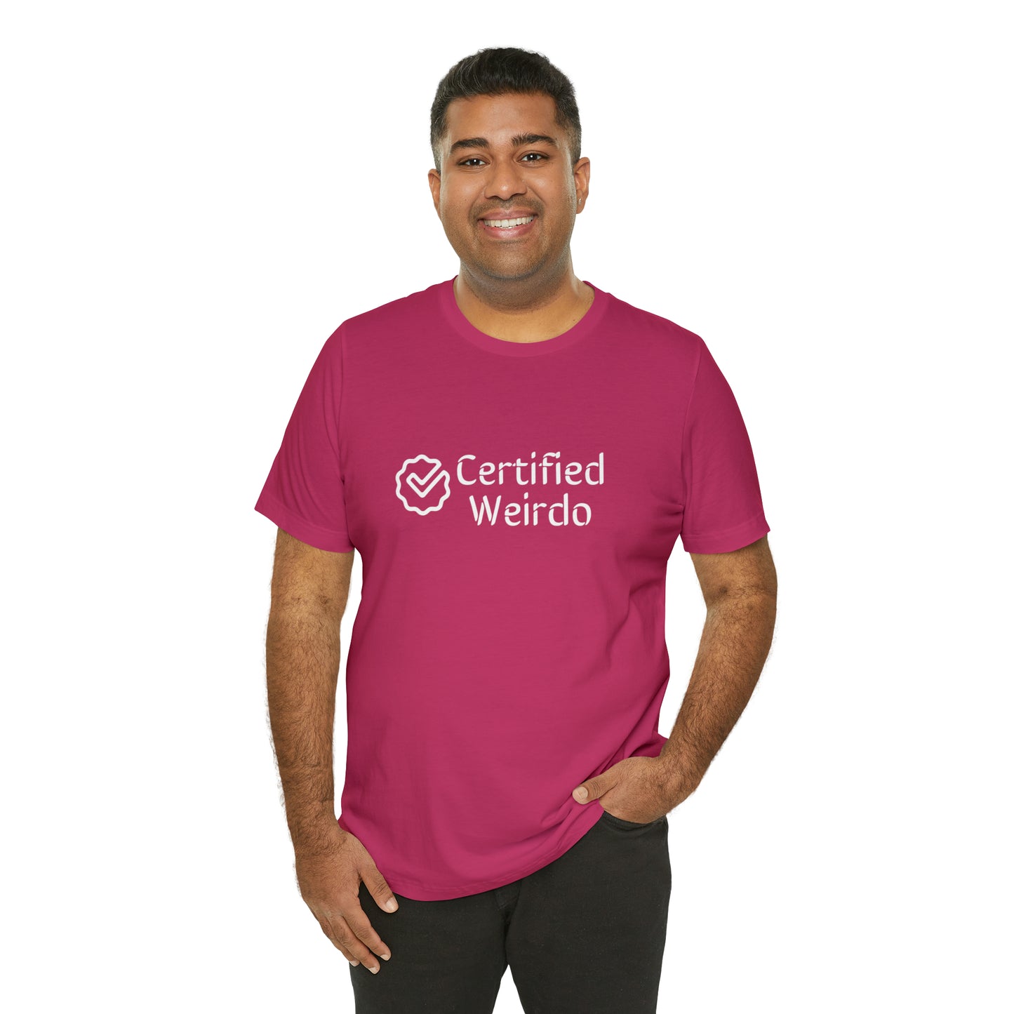 Certified Weirdo Tee | Unisex Jersey Short Sleeve Tee