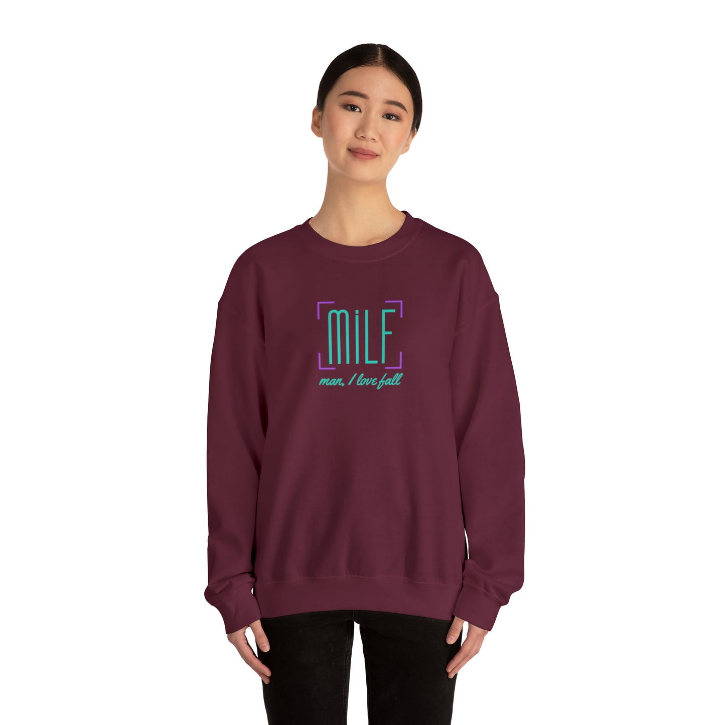 Man, I love fall T-shirt / Sweatshirt | Unisex Heavy Blend™ Crewneck Sweatshirt