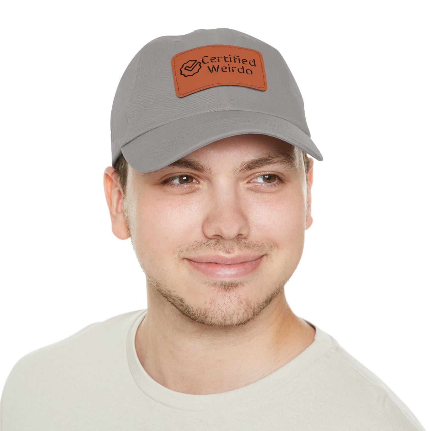 Certified Weirdo Hat with Leather Patch (Rectangle)