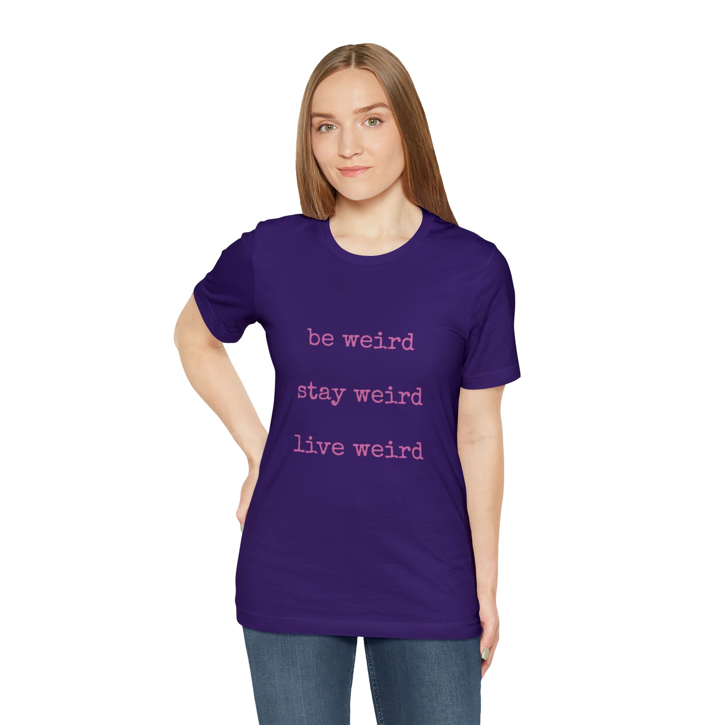 Live Weird Tee | Unisex Jersey Short Sleeve Tee