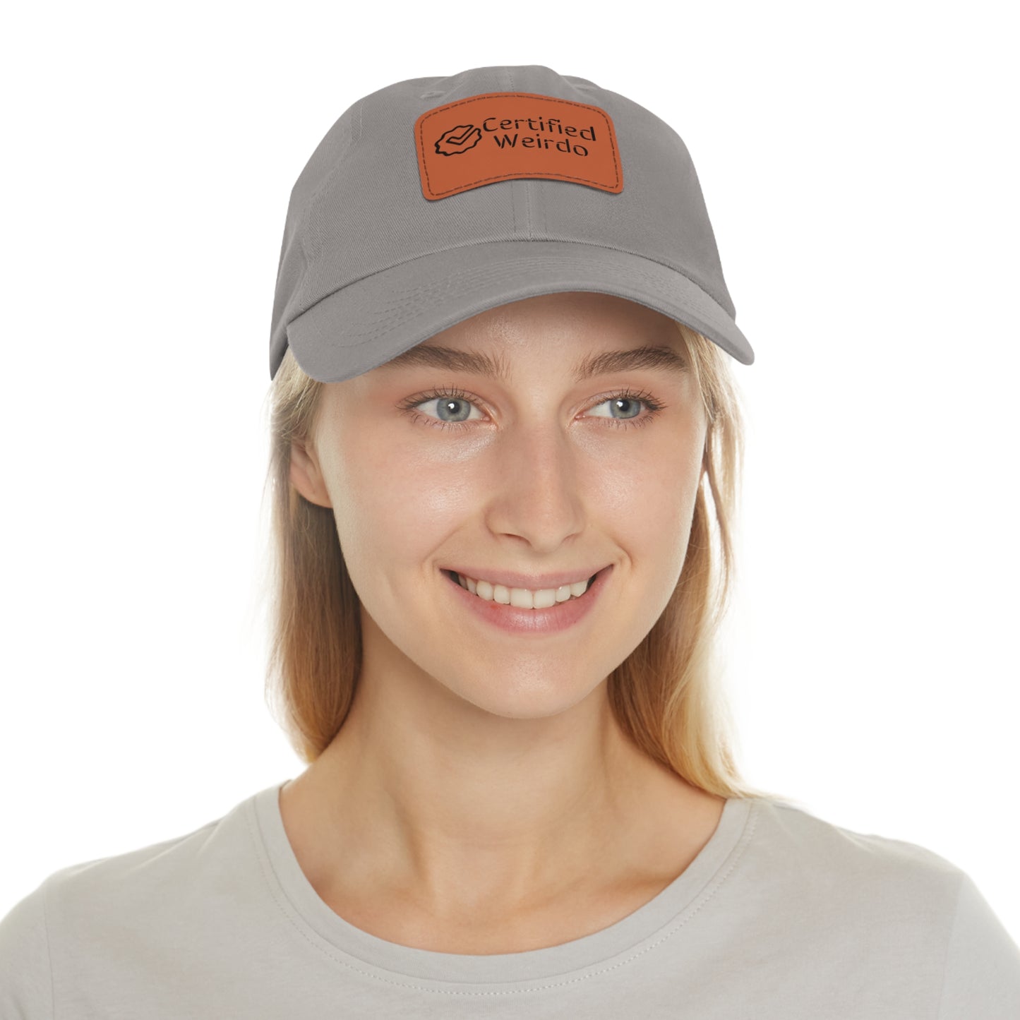 Certified Weirdo Hat with Leather Patch (Rectangle)