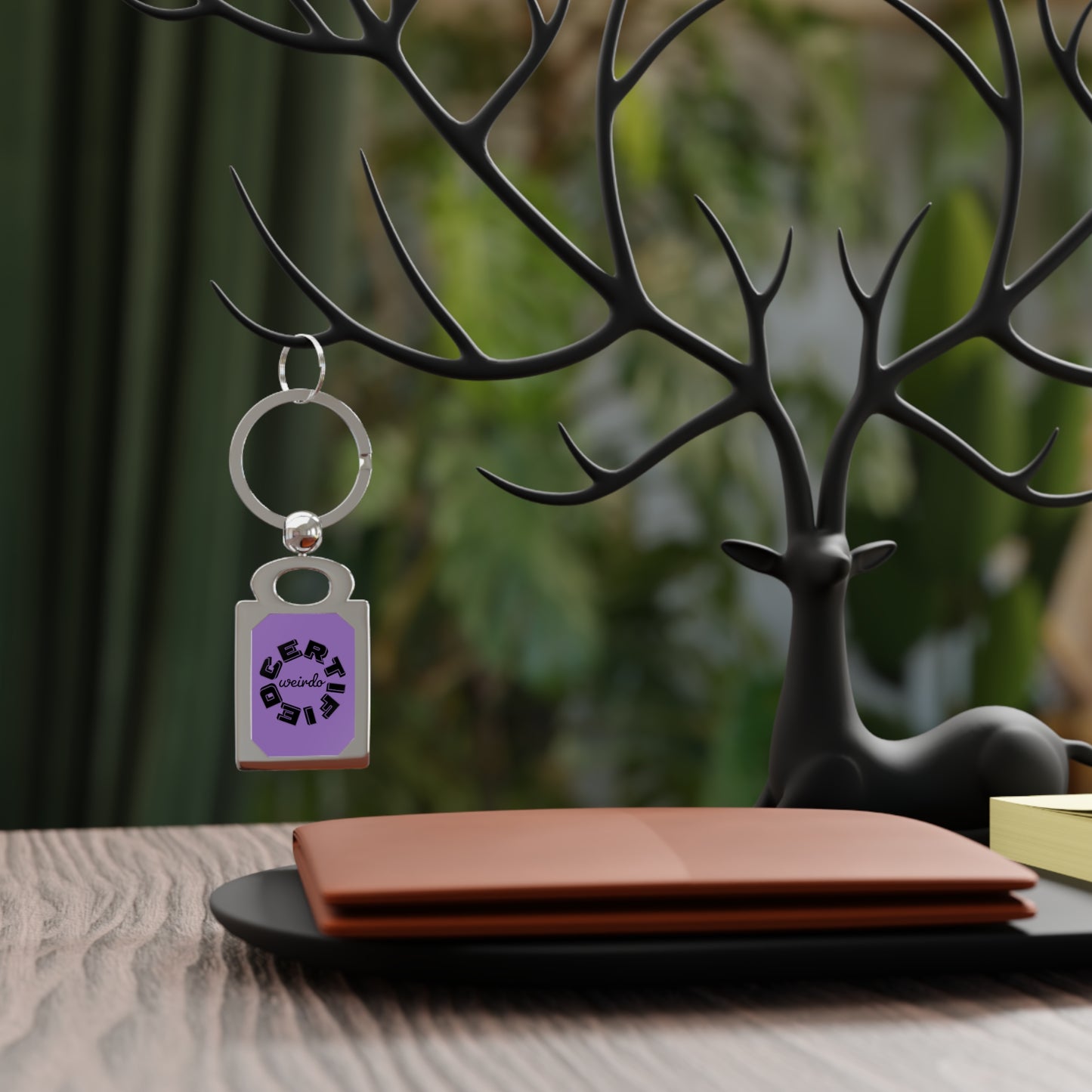 Weirdo Keyring