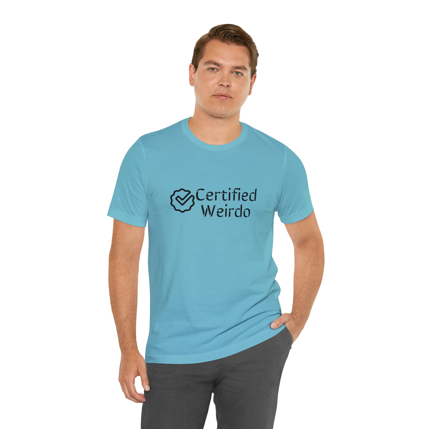 Certified Weirdo Tee | Unisex Jersey Short Sleeve Tee