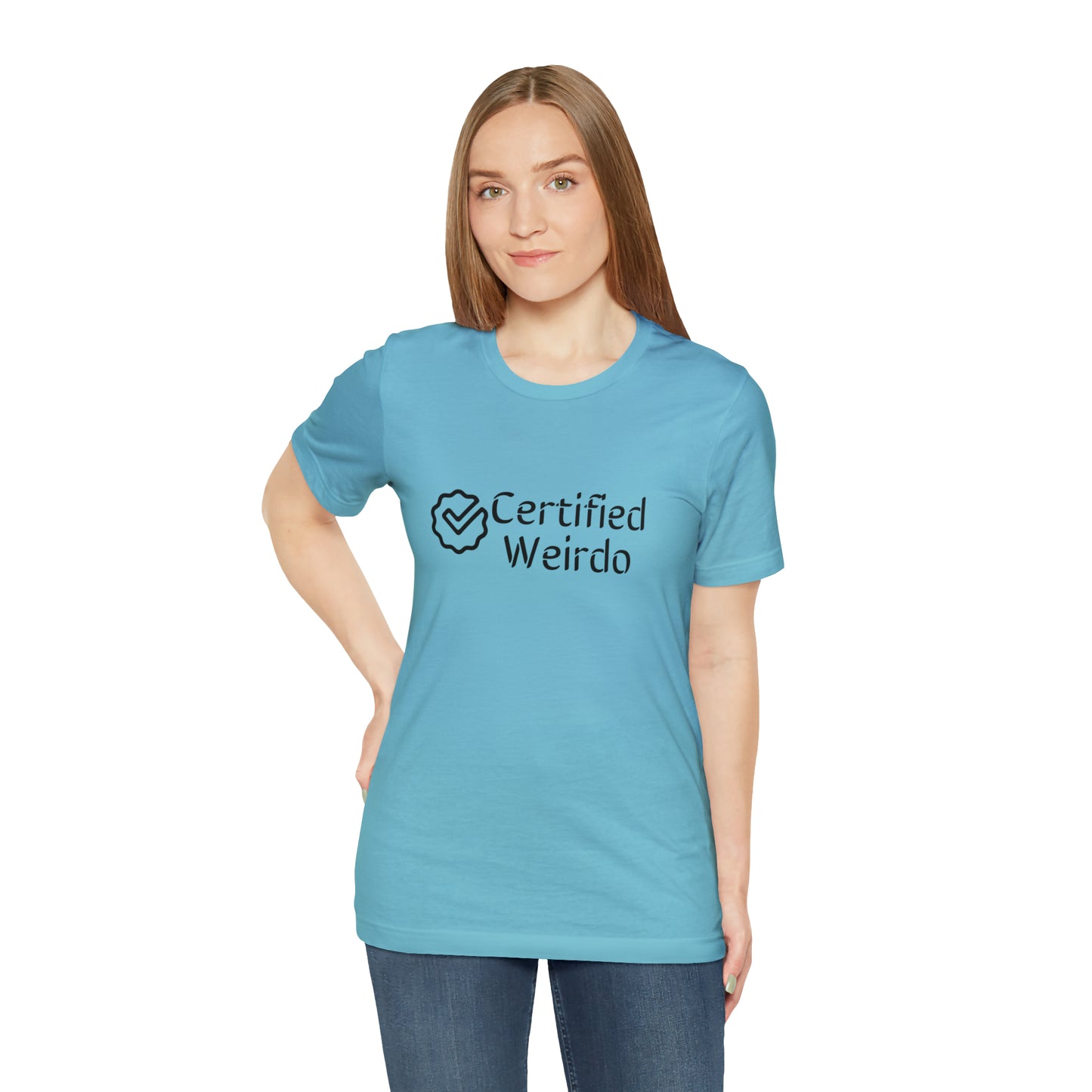 Certified Weirdo Tee | Unisex Jersey Short Sleeve Tee