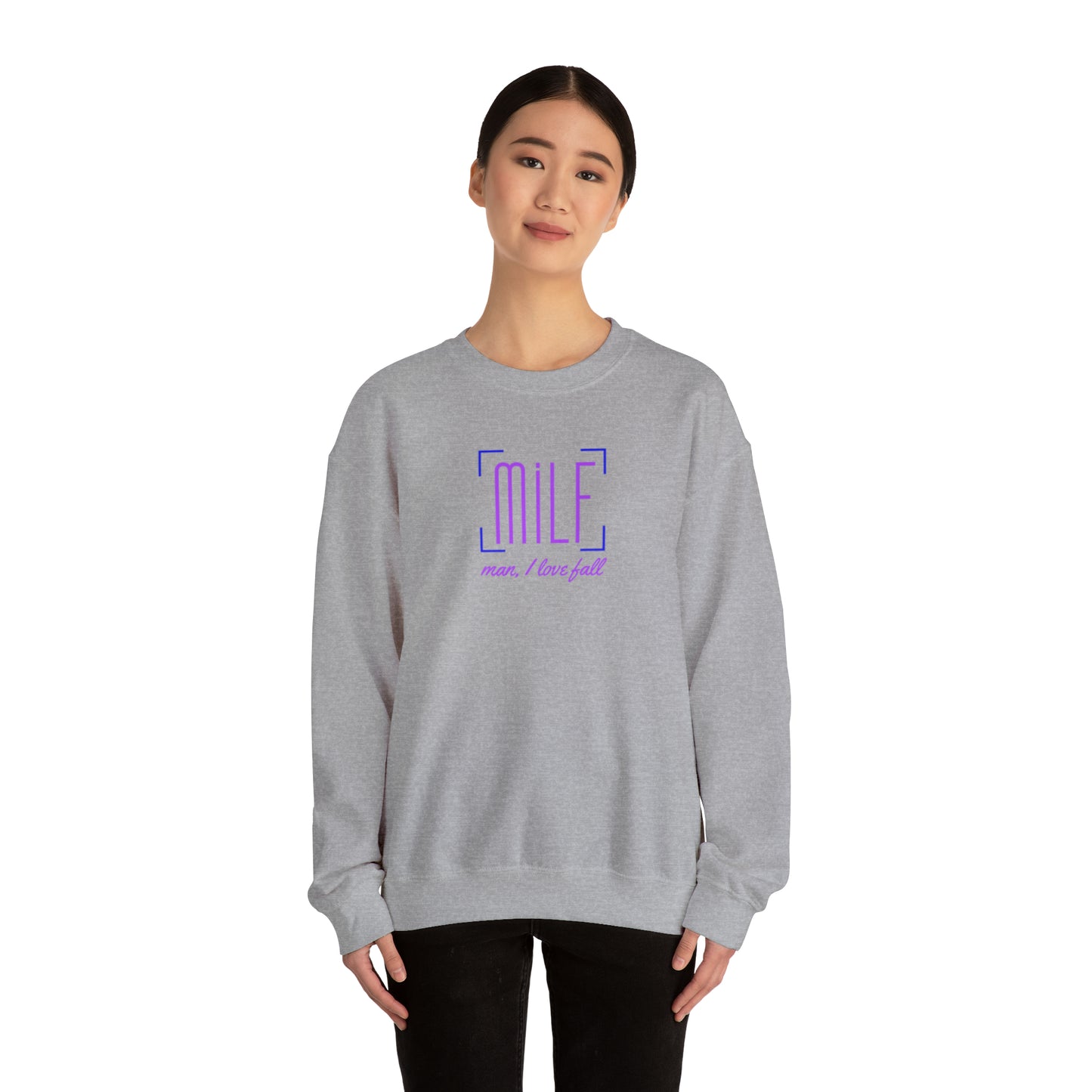 Man, I love fall T-shirt / Sweatshirt | Unisex Heavy Blend™ Crewneck Sweatshirt