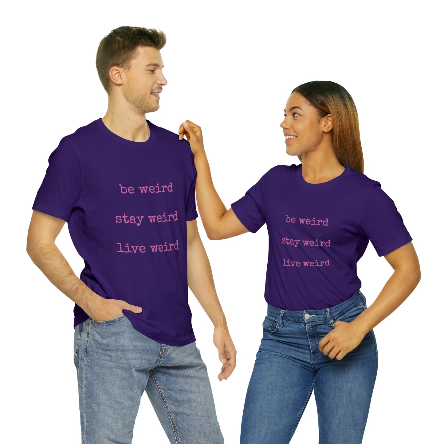 Live Weird Tee | Unisex Jersey Short Sleeve Tee