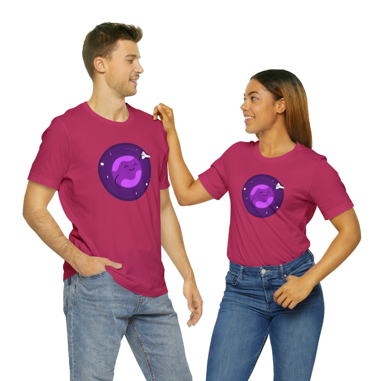 Happy Space | Unisex Jersey Short Sleeve Tee