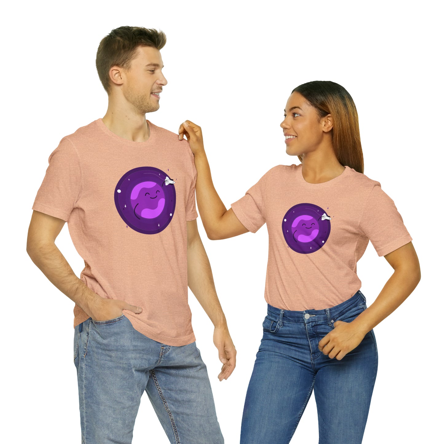 Happy Space | Unisex Jersey Short Sleeve Tee