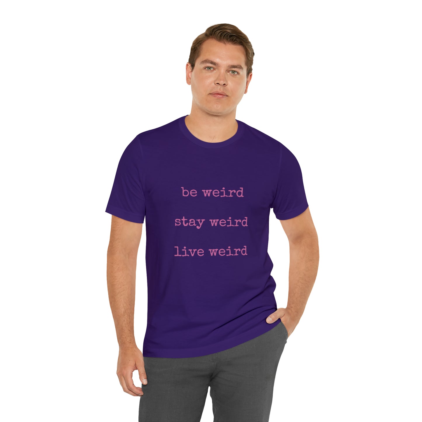 Live Weird Tee | Unisex Jersey Short Sleeve Tee