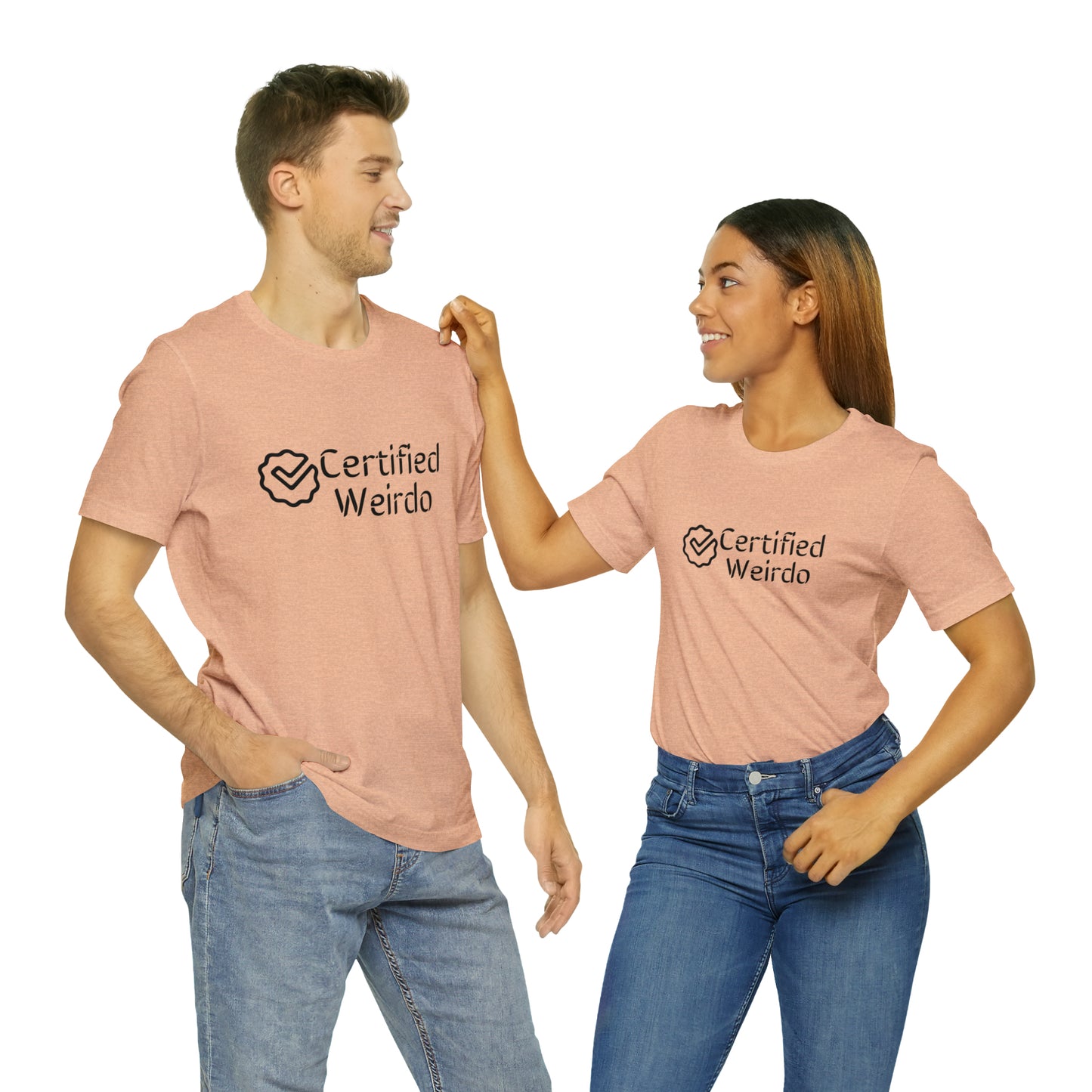 Certified Weirdo Tee | Unisex Jersey Short Sleeve Tee