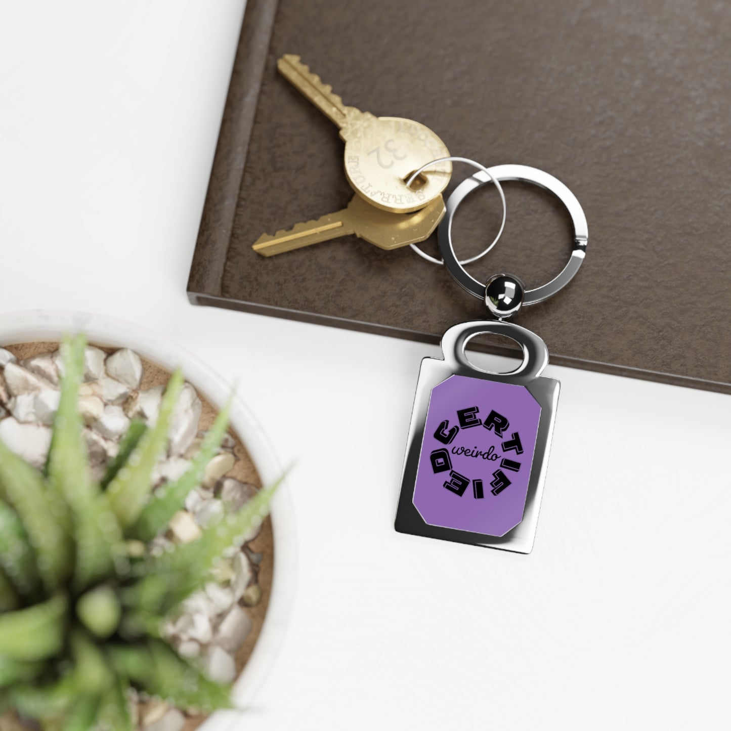 Weirdo Keyring
