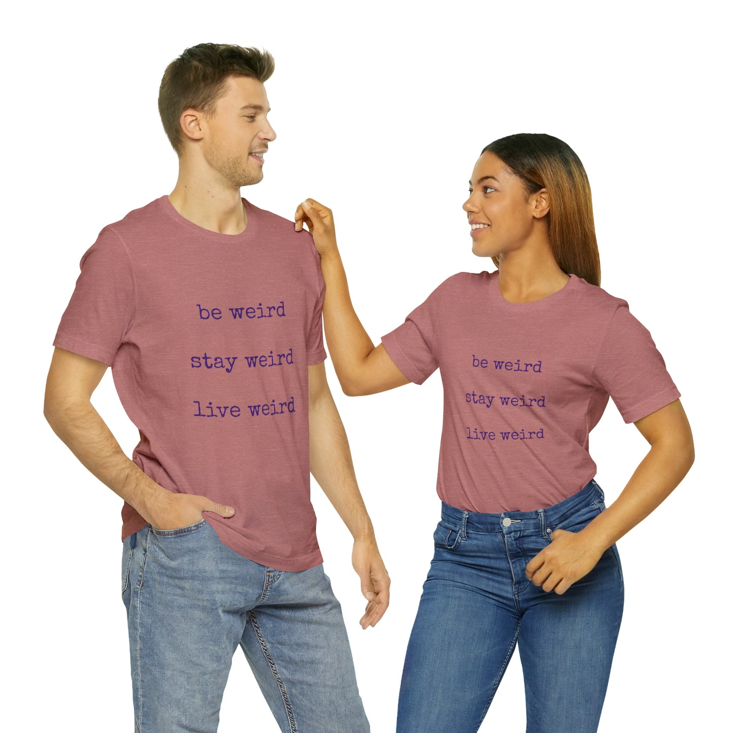 Live Weird Tee | Unisex Jersey Short Sleeve Tee