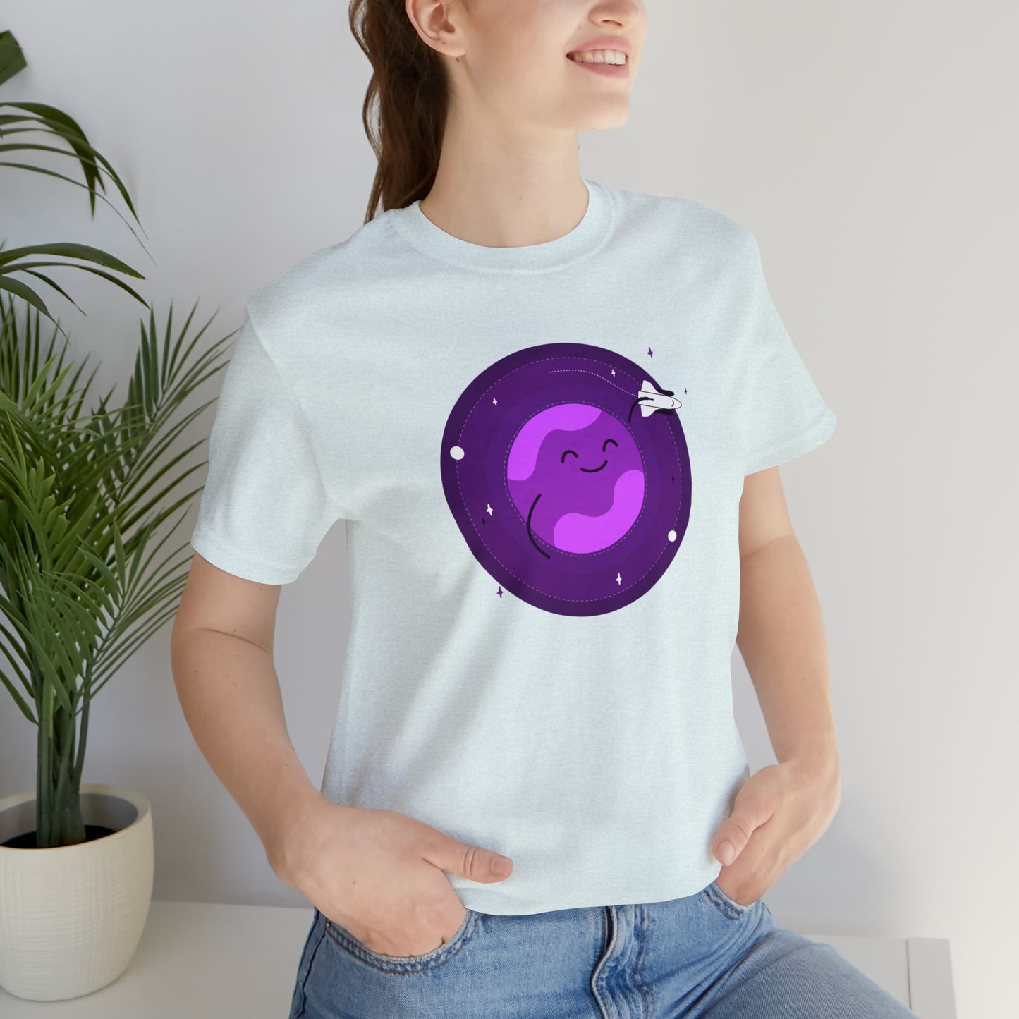 Happy Space | Unisex Jersey Short Sleeve Tee