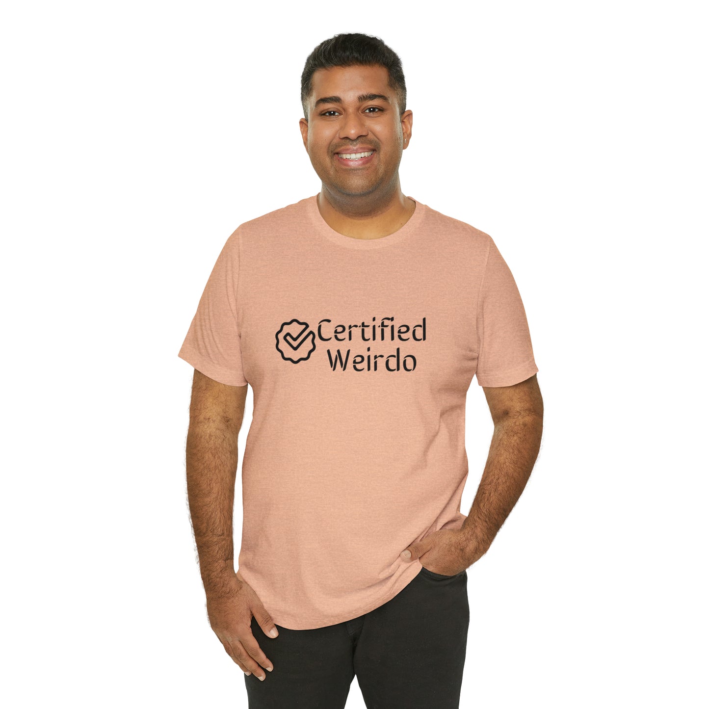 Certified Weirdo Tee | Unisex Jersey Short Sleeve Tee