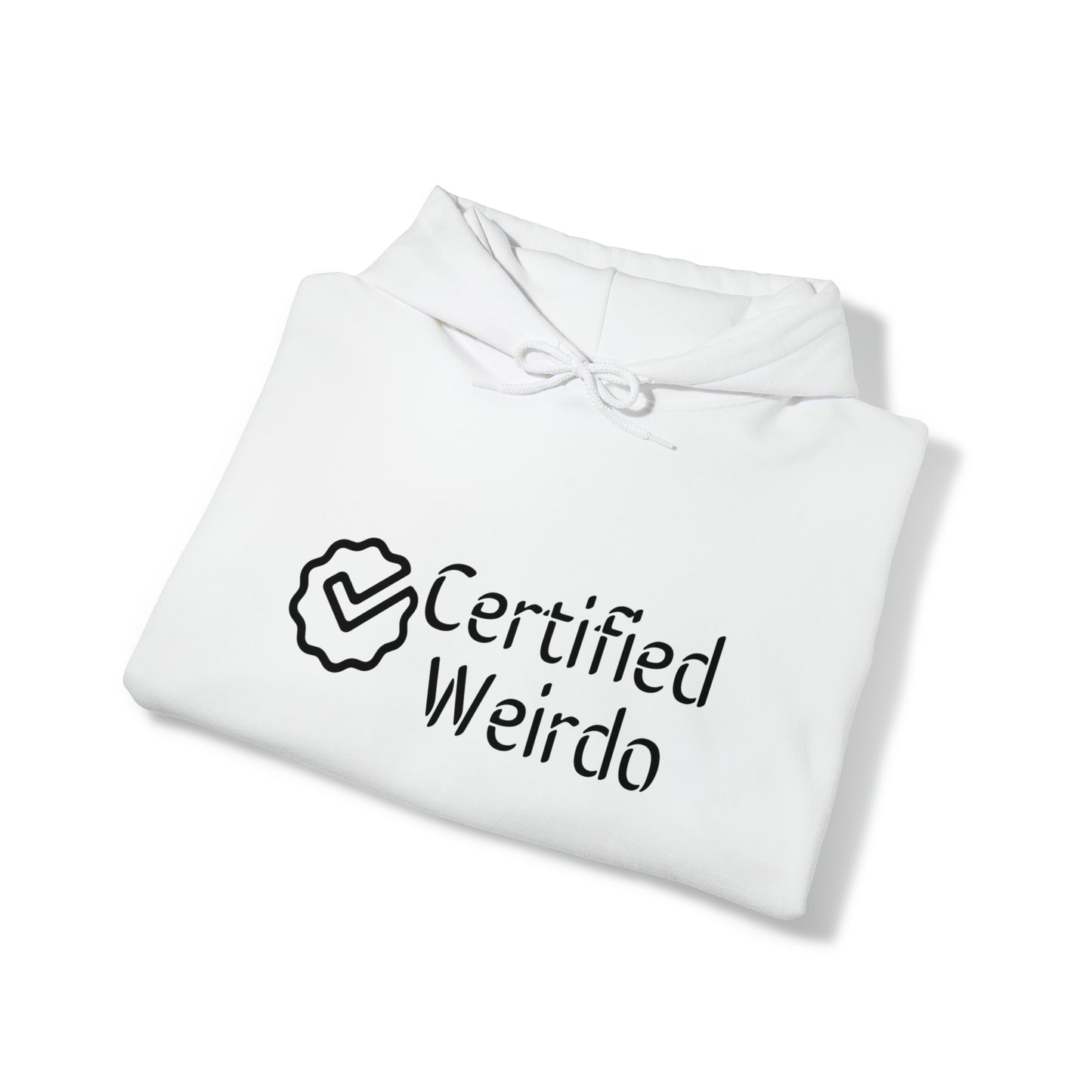 Certified Weirdo Hoodie | Unisex Heavy Blend™ Hooded Sweatshirt