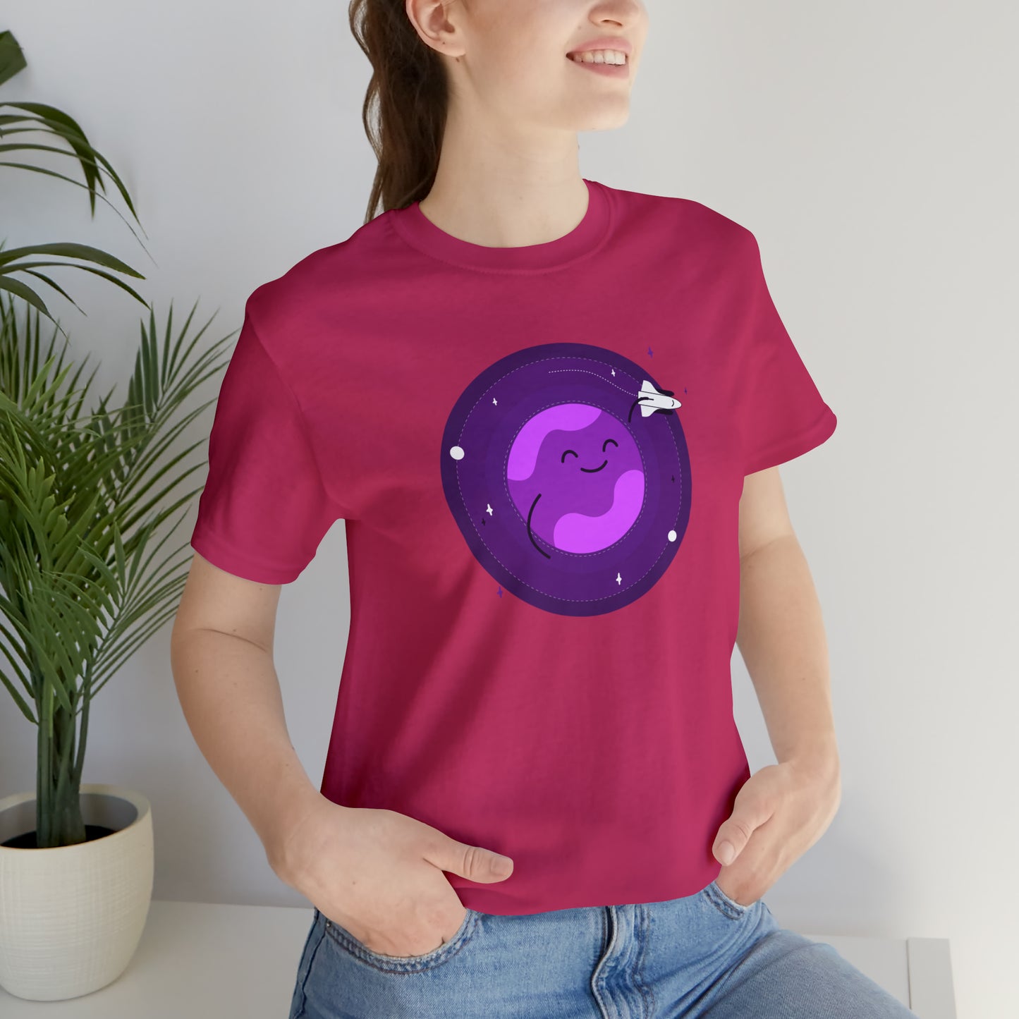 Happy Space | Unisex Jersey Short Sleeve Tee