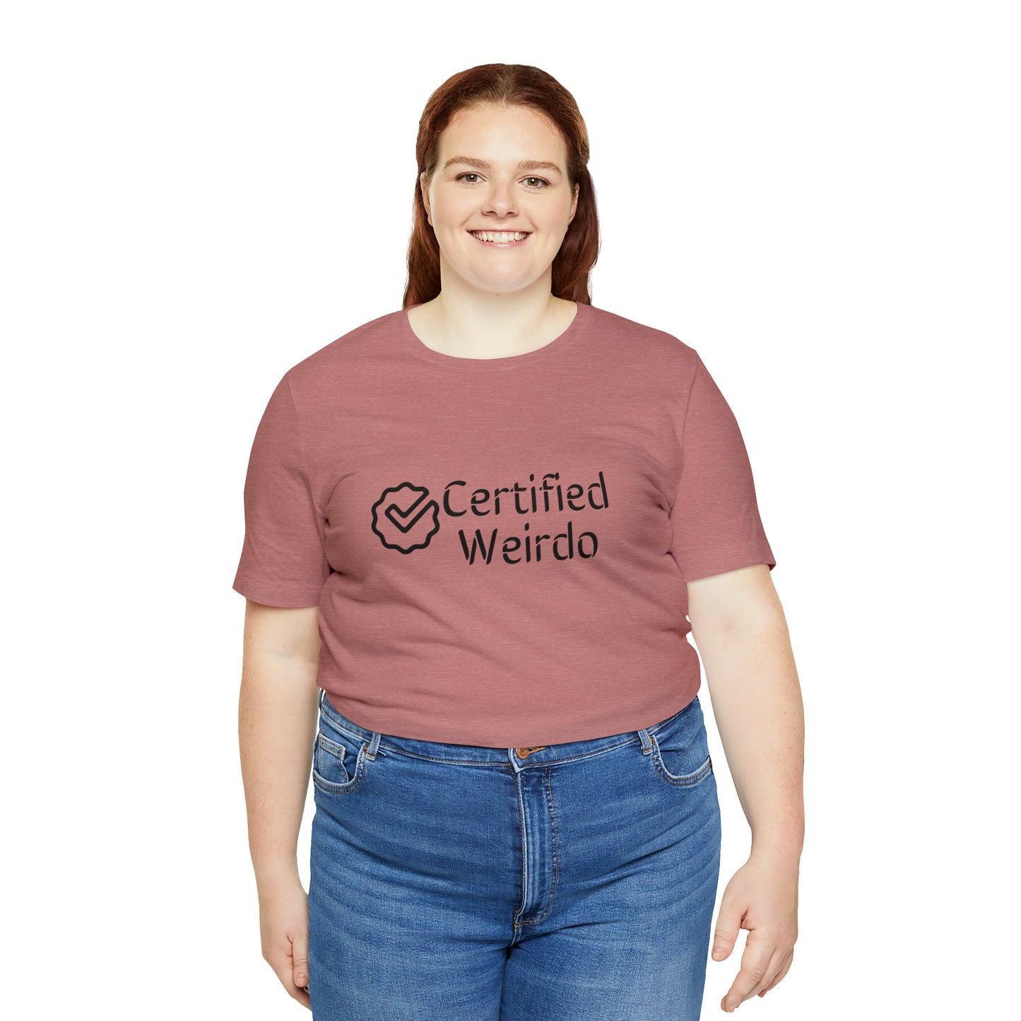 Certified Weirdo Tee | Unisex Jersey Short Sleeve Tee