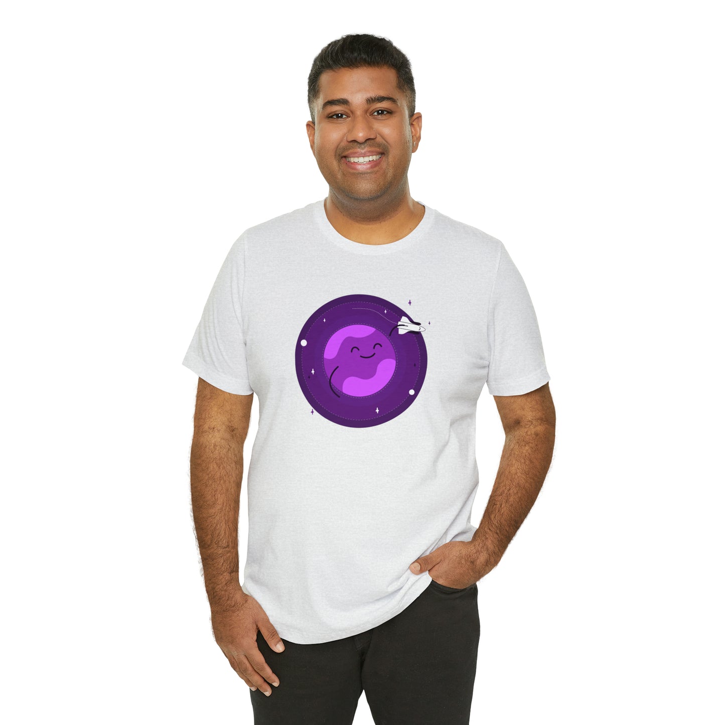 Happy Space | Unisex Jersey Short Sleeve Tee