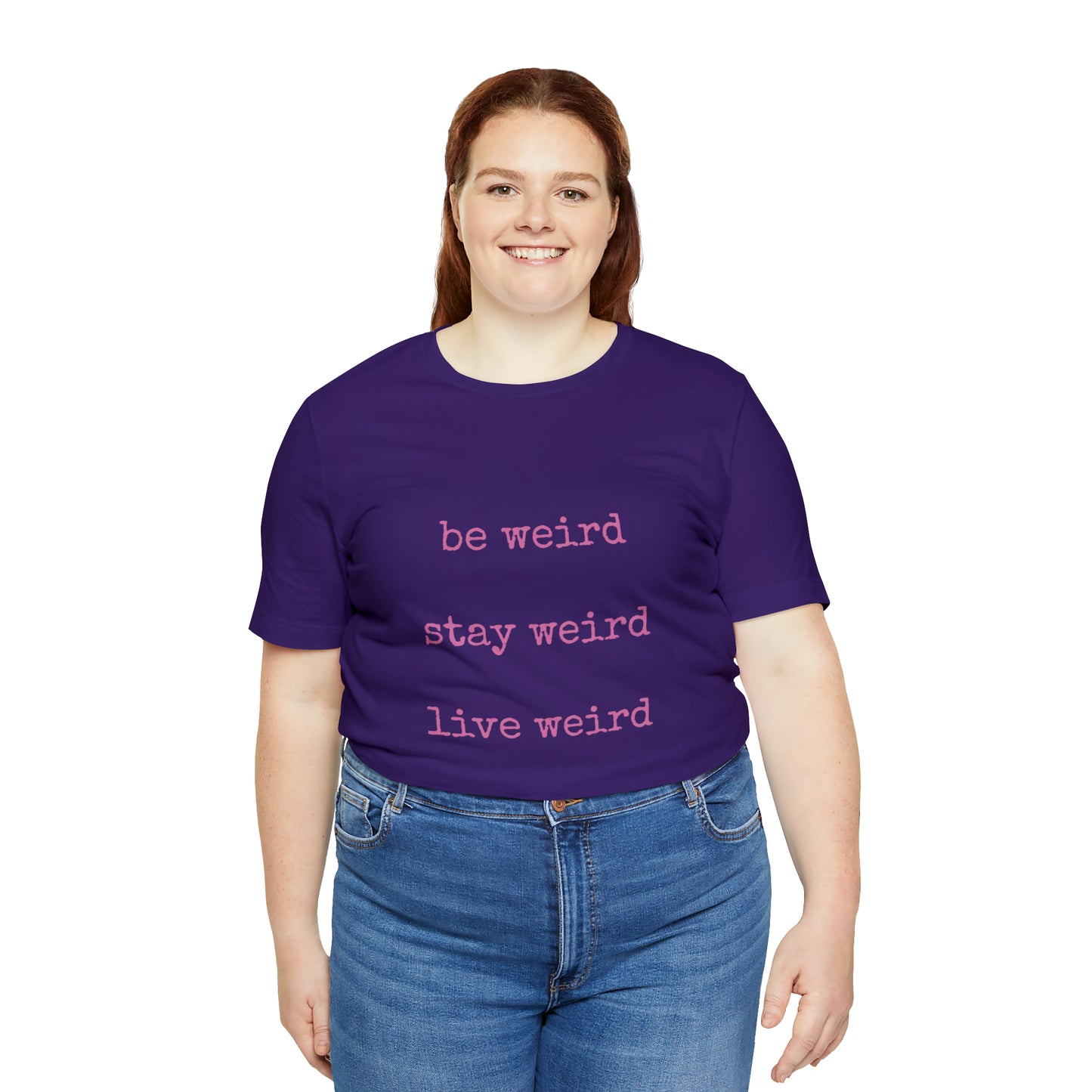 Live Weird Tee | Unisex Jersey Short Sleeve Tee