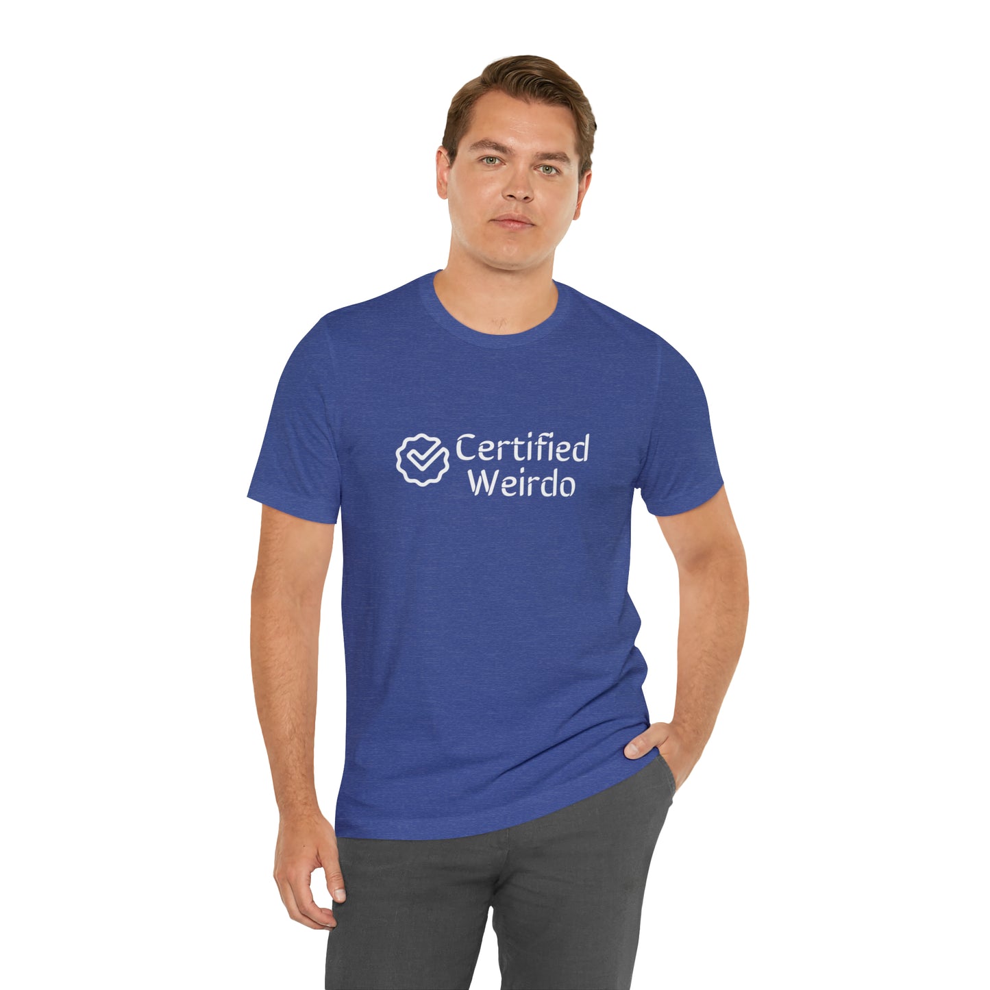 Certified Weirdo Tee | Unisex Jersey Short Sleeve Tee