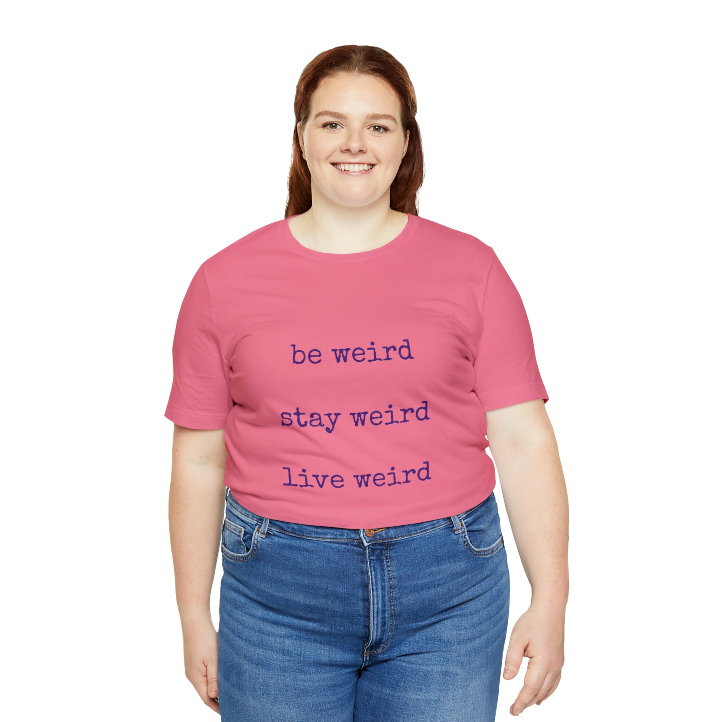 Live Weird Tee | Unisex Jersey Short Sleeve Tee
