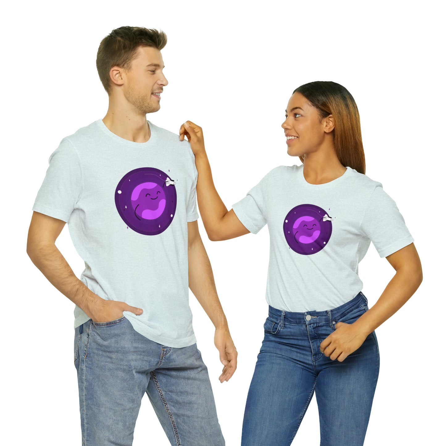Happy Space | Unisex Jersey Short Sleeve Tee